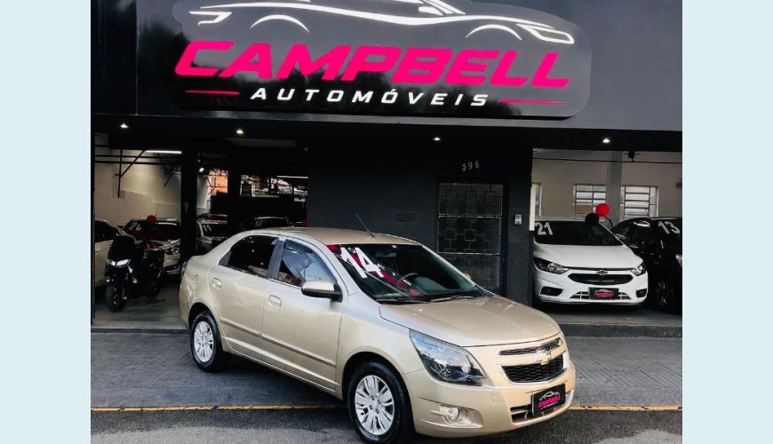 CHEVROLET CHEVROLET COBALT LTZ 1.8 8V FLEX AUT. 4P - BEGE - 2014 Foto 1 (Grande)
