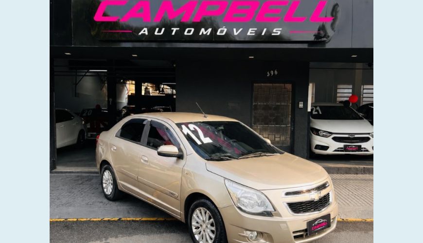 CHEVROLET COBALT LTZ 1.4 8V FLEX MANUAL 4P - BEGE - 2012 Foto 1 (Grande)