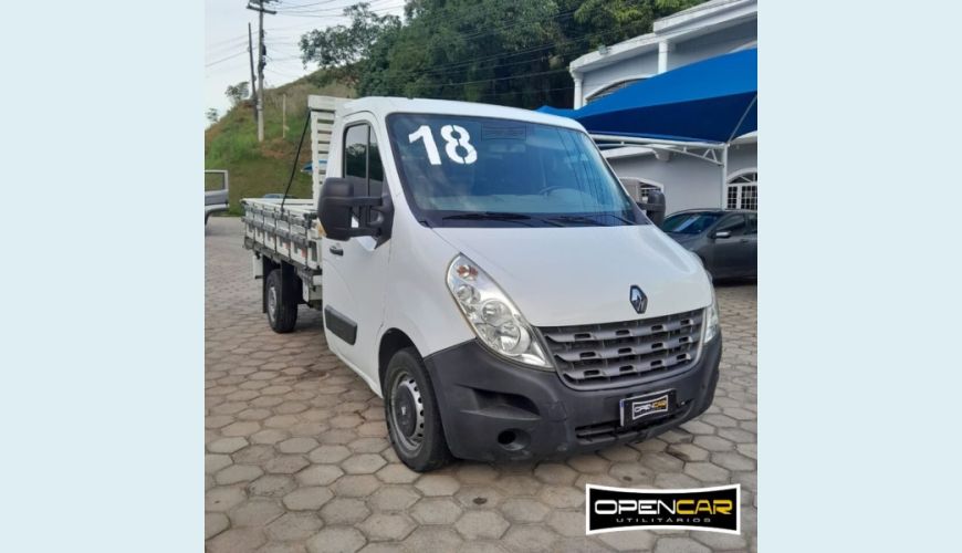 RENAULT MASTER 2.3 DCI DIESEL MANUAL 2P - BRANCO - 2018 Foto 1 (Grande)