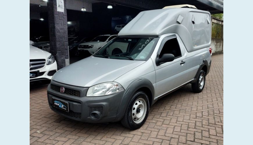 FIAT STRADA FLEX MANUAL 2P - PRATA - 2018 Foto 1 (Grande)