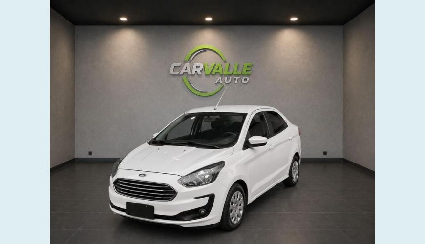 FORD KA SE 1.0 FLEX MANUAL 4P - BRANCO - 2020 Foto 1 (Grande)