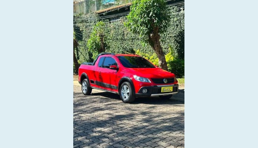 VOLKSWAGEN SAVEIRO CE CROSS 1.6 FLEX MANUAL 2P - VERMELHO - 2011 Foto 1 (Grande)