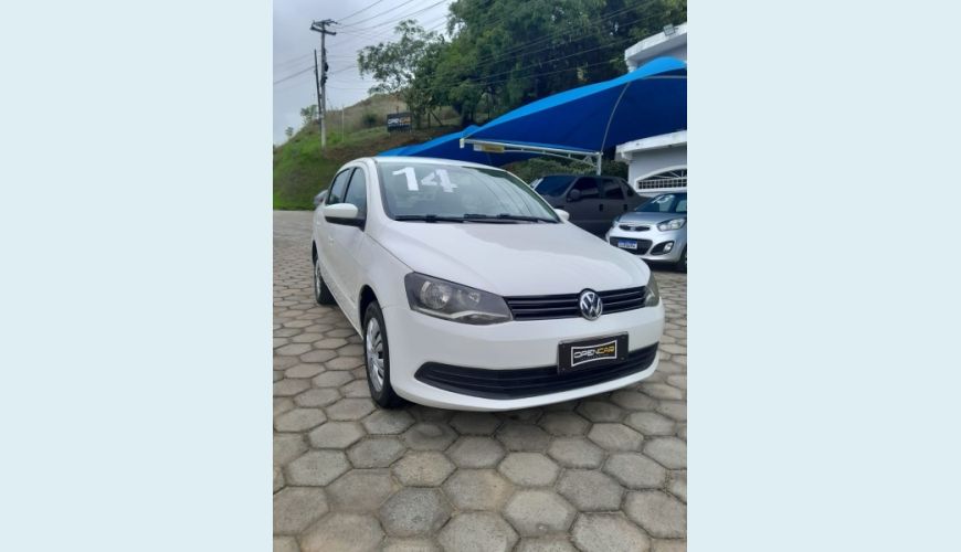 VOLKSWAGEN VOLKSWAGEN VOYAGE 1.6 MI 8V FLEX MANUAL 4P - BRANCO - 2014 Foto 1 (Grande)