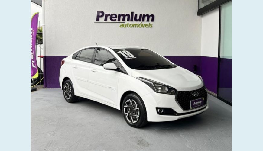 HYUNDAI HYUNDAI HB20S FLEX AUT. 4P - BRANCO - 2019 Foto 1 (Grande)