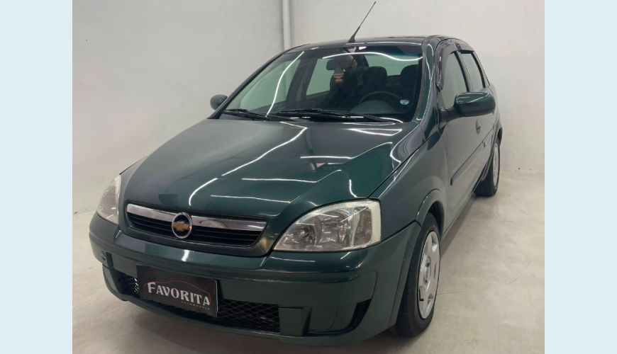 CHEVROLET CHEVROLET CORSA SEDAN PREMIUM 1.4 ALCOOL/GNV MANUAL 4P - CINZA - 2009 Foto 1 (Grande)