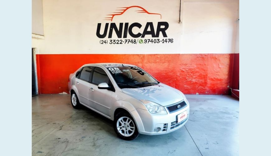 FORD FORD FIESTA FLEX MANUAL 4P - PRATA - 2008 Foto 1 (Grande)