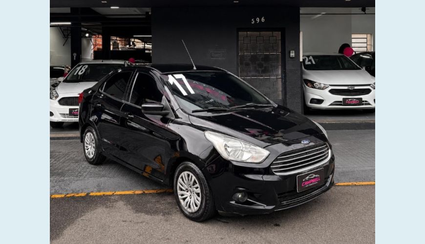 FORD FORD KA+ 1.0 FLEX MANUAL 4P - PRETO - 2017 Foto 1 (Grande)