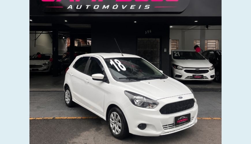 FORD FORD KA SE 1.0 FLEX MANUAL 4P - BRANCO - 2018 Foto 1 (Grande)