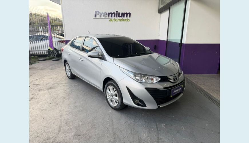 TOYOTA TOYOTA YARIS FLEX AUT. 4P - PRATA - 2019 Foto 1 (Grande)