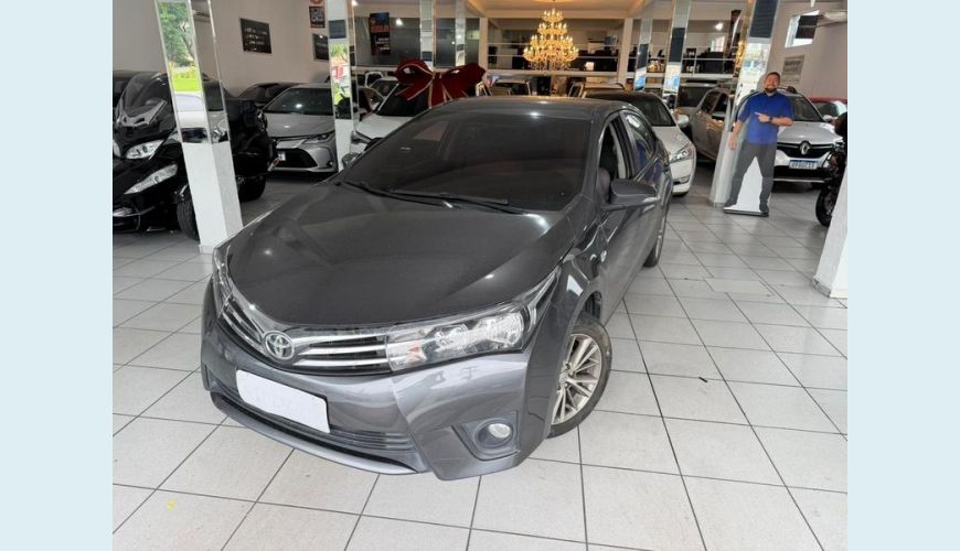 TOYOTA COROLLA XEI 2.0 FLEX MANUAL 4P - CINZA - 2015 Foto 1 (Grande)