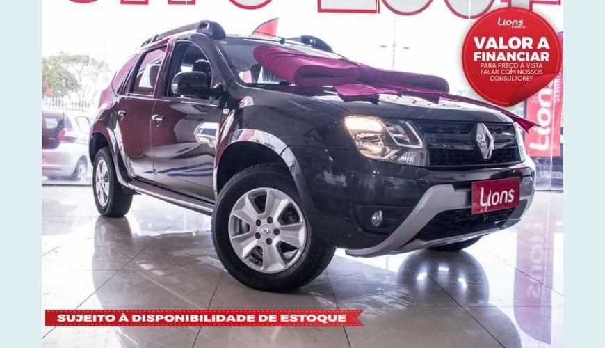 RENAULT DUSTER DYNAMIQUE 2.0 16V FLEX MANUAL 4P - PRETO - 2016 Foto 1 (Grande)
