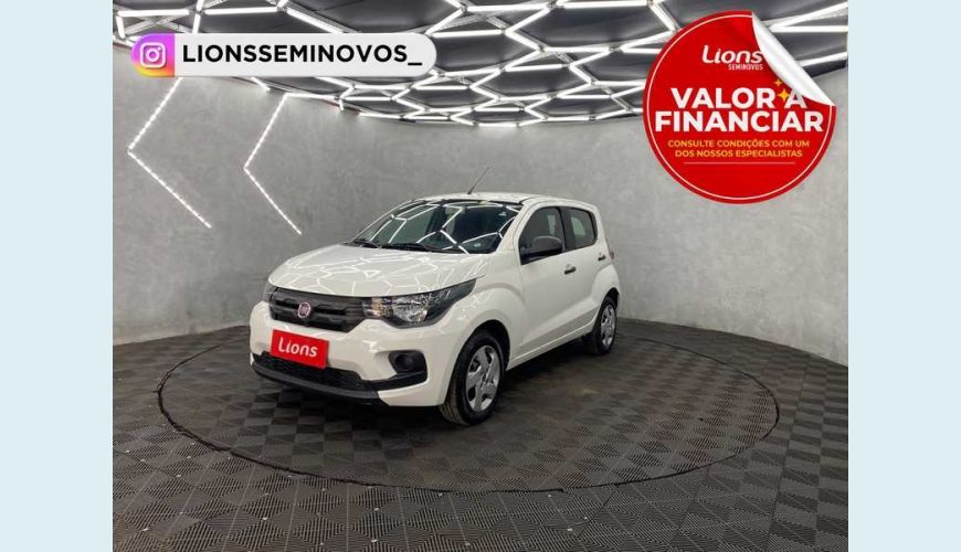 FIAT MOBI EVO LIKE 1.0 FLEX MANUAL 4P - BRANCO - 2019 Foto 1 (Grande)