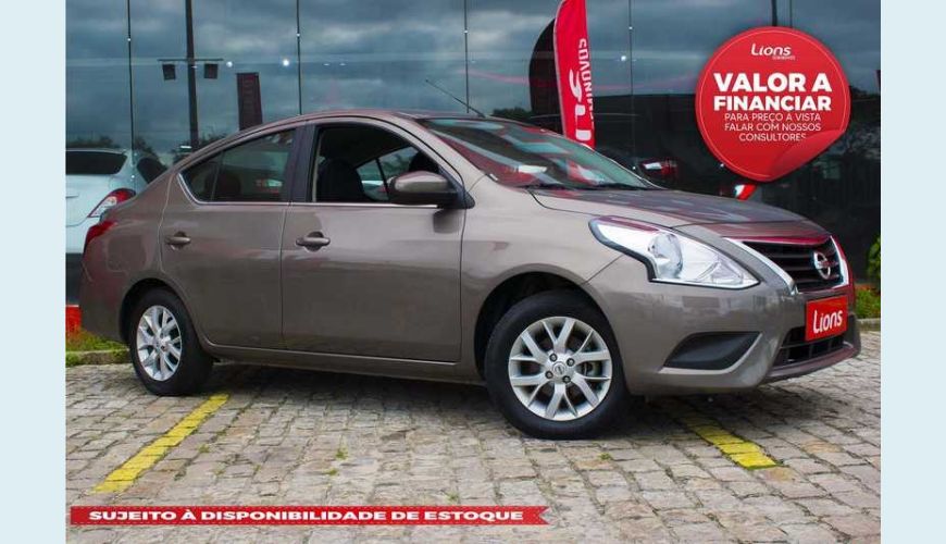NISSAN VERSA 1.6 16V SV FLEXSTART CVT (FLEX) - MARROM - 2018 Foto 1 (Grande)