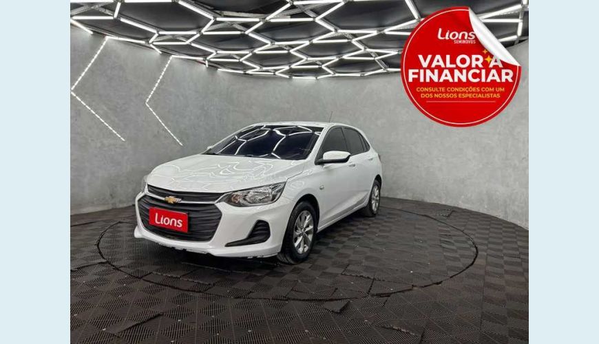 CHEVROLET ONIX LT 1.0 FLEX MANUAL 4P - BRANCO - 2023 Foto 1 (Grande)