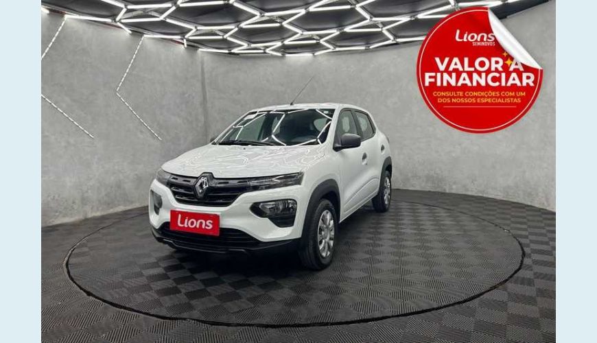 RENAULT KWID ZEN 1.0 12V SCE (FLEX) - BRANCO - 2024 Foto 1 (Grande)
