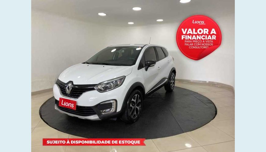 RENAULT CAPTUR INTENSE 2.0 16V FLEX AUT. 4P - BRANCO - 2018 Foto 1 (Grande)