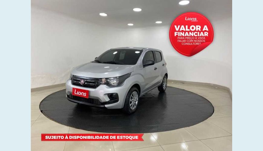 FIAT FIAT MOBI EVO LIKE 1.0 FLEX MANUAL 4P - PRATA - 2019 Foto 1 (Grande)