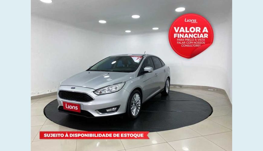FORD FOCUS SE PLUS 2.0 FLEX AUT. 4P - PRATA - 2018 Foto 1 (Grande)