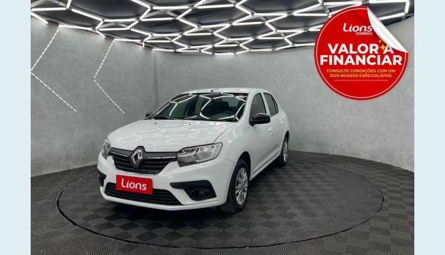 RENAULT RENAULT LOGAN ZEN 1.0 FLEX MANUAL 4P - BRANCO - 2024 Foto 1 (Grande)