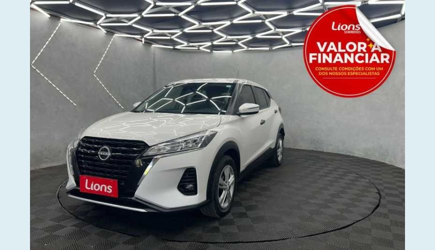 NISSAN KICKS ACTIVE 1.6 FLEX AUT. 4P - BRANCO - 2024 Foto 1 (Grande)