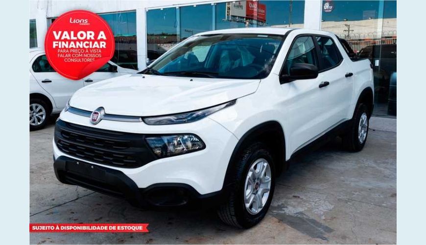 FIAT TORO ENDURANCE 1.8 FLEX MANUAL 4P - BRANCO - 2021 Foto 1 (Grande)