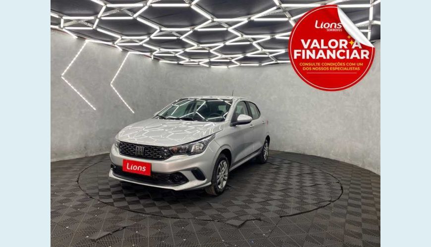 FIAT ARGO DRIVE 1.0 FLEX MANUAL 4P - PRATA - 2021 Foto 1 (Grande)