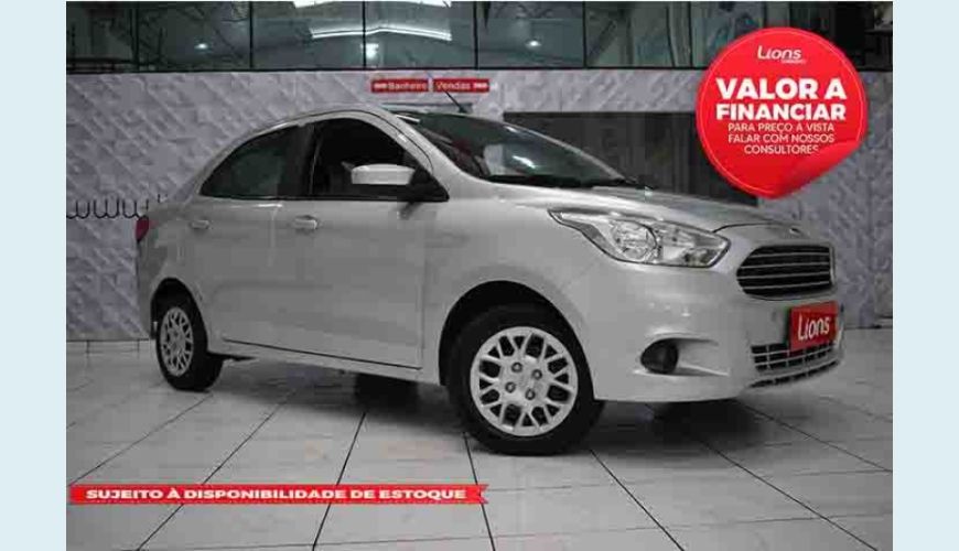 FORD KA SEDAN SE 1.5 16V (FLEX) - PRATA - 2017 Foto 1 (Grande)