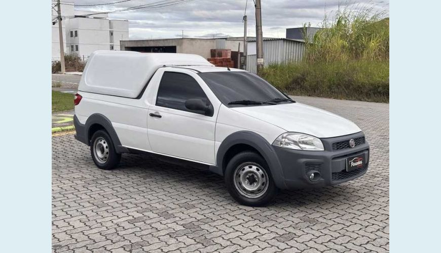 FIAT FIAT STRADA HARD WORKING 1.4 FIRE FLEX MANUAL 2P - BRANCO - 2019 Foto 1 (Grande)