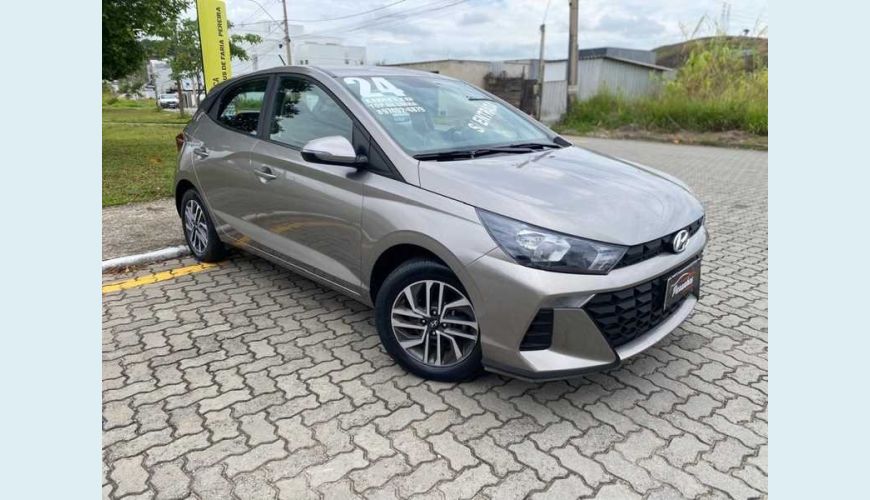 HYUNDAI HYUNDAI HB20 LIMITED PLUS 1.0 FLEX MANUAL 4P - PRATA - 2024 Foto 1 (Grande)