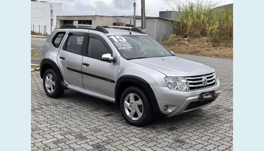 RENAULT RENAULT DUSTER DYNAMIQUE 2.0 16V FLEX AUT. 4P - PRATA - 2015 Foto 1 (Grande)