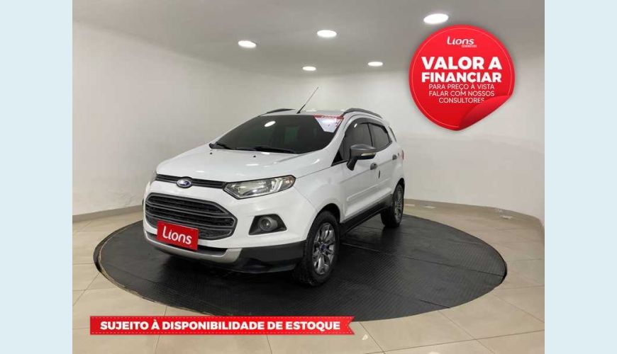 FORD ECOSPORT FREESTYLE PLUS 1.6 16V FLEX MANUAL 4P - BRANCO - 2014 Foto 1 (Grande)