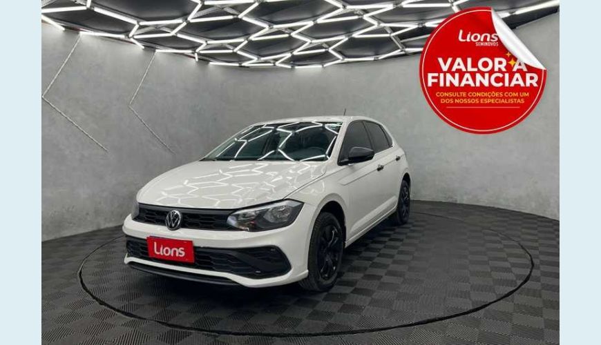 VOLKSWAGEN POLO TRACK 1.0 FLEX MANUAL 4P - BRANCO - 2024 Foto 1 (Grande)