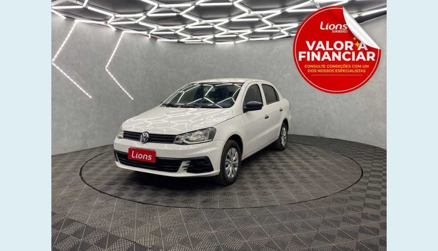 VOLKSWAGEN VOYAGE TRENDLINE 1.6 FLEX MANUAL 4P - BRANCO - 2018 Foto 1 (Grande)