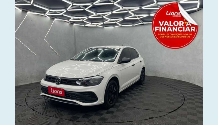 VOLKSWAGEN POLO TRACK 1.0 12V FLEX MANUAL 4P - BRANCO - 2025 Foto 1 (Grande)