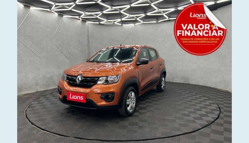 RENAULT KWID ZEN 1.0 12V SCE FLEX MANUAL 4P - LARANJA - 2020 Foto 1 (Grande)