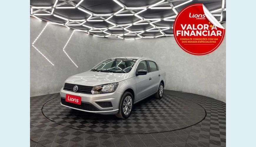 VOLKSWAGEN VOYAGE 1.6 MSI 8V FLEX MANUAL 4P - PRATA - 2020 Foto 1 (Grande)
