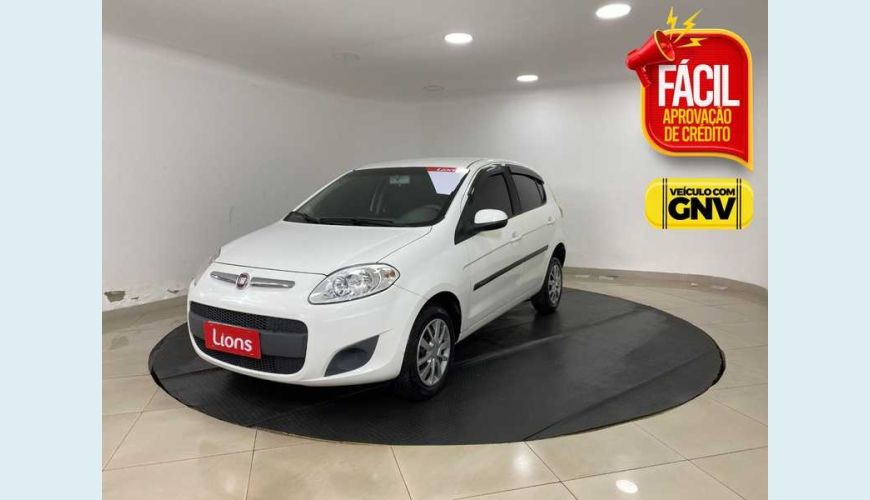 FIAT PALIO ATTRACTIVE 1.0 8V FLEX MANUAL 4P - BRANCO - 2013 Foto 1 (Grande)