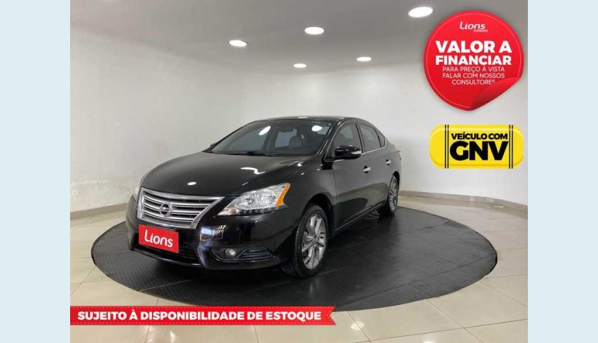 NISSAN SENTRA SV 2.0 16V FLEX AUT. 4P - PRETO - 2014 Foto 1 (Grande)