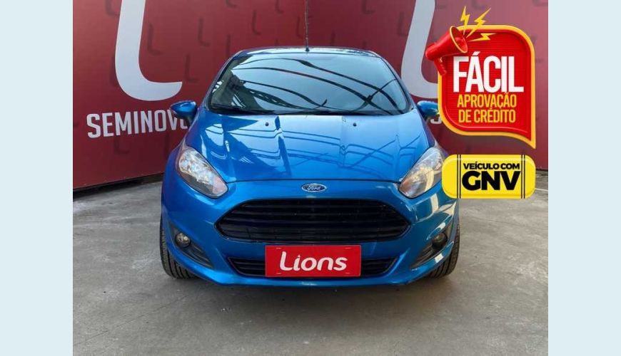 FORD FORD FIESTA SEL 1.6 FLEX MANUAL 4P - AZUL - 2017 Foto 1 (Grande)