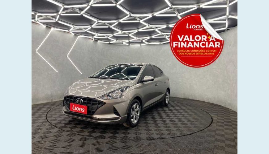 HYUNDAI HB 20S VISION 1.0 FLEX MANUAL 4P - PRATA - 2022 Foto 1 (Grande)