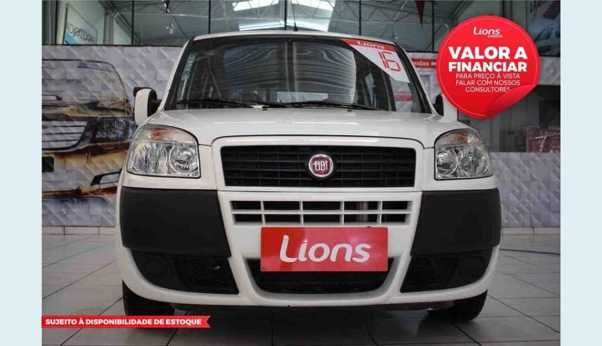 FIAT DOBLO ESSENCE 1.8 16V FLEX MANUAL 4P - BRANCO - 2016 Foto 1 (Grande)