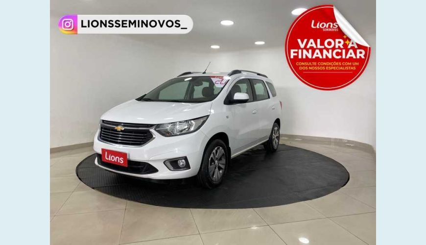 CHEVROLET SPIN LTZ 7S 1.8 FLEX AUT. 4P - BRANCO - 2019 Foto 1 (Grande)