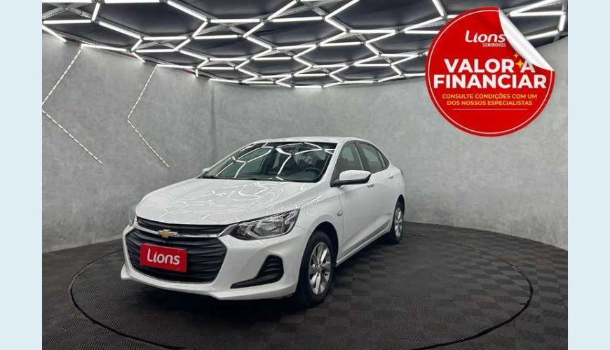 CHEVROLET ONIX PLUS LT 1.0 FLEX MANUAL 4P - BRANCO - 2023 Foto 1 (Grande)