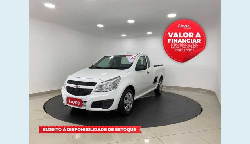 CHEVROLET MONTANA LS 1.4 FLEX MANUAL 2P - BRANCO - 2019 Foto 1 (Grande)