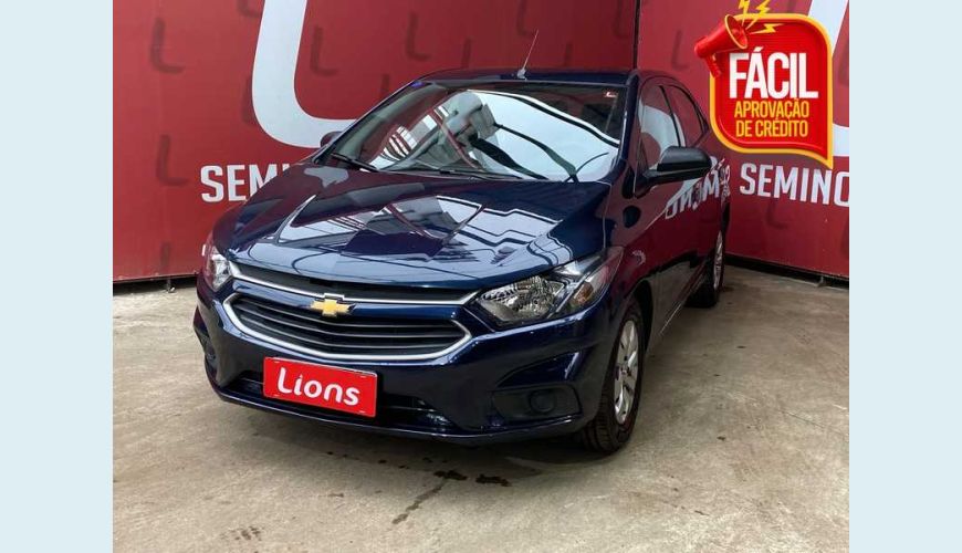 CHEVROLET ONIX PLUS 1.0 TURBO FLEX MANUAL 4P - AZUL - 2020 Foto 1 (Grande)