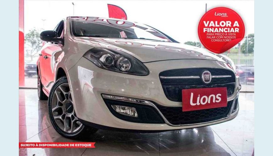 FIAT BRAVO BLACKMOTION 1.8 16V FLEX MANUAL 4P - BRANCO - 2016 Foto 1 (Grande)