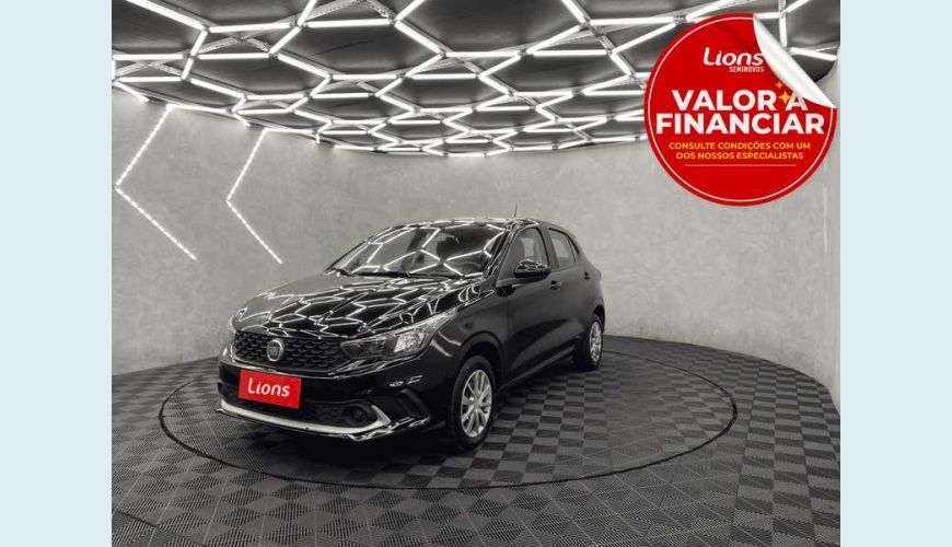 FIAT ARGO DRIVE 1.0 FLEX MANUAL 4P - PRETO - 2021 Foto 1 (Grande)