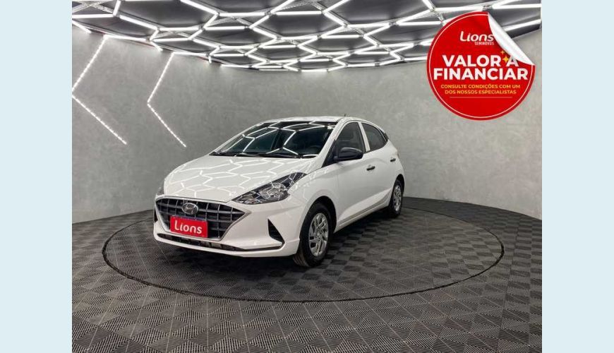 HYUNDAI HB 20 SENSE 1.0 FLEX MANUAL 4P - BRANCO - 2020 Foto 1 (Grande)