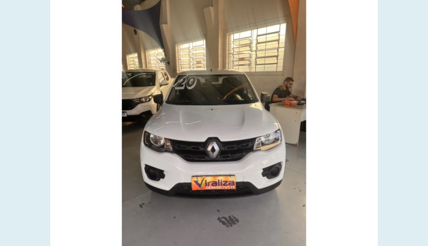 RENAULT KWID FLEX MANUAL 4P - BRANCO - 2020 Foto 1 (Grande)