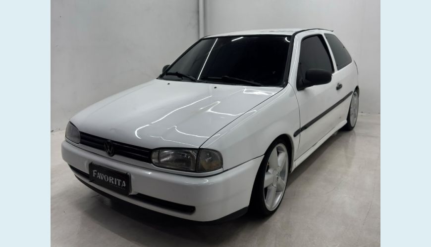 VOLKSWAGEN GOL CLI 1.6 GNV MANUAL 2P - BRANCO - 1995 Foto 1 (Grande)